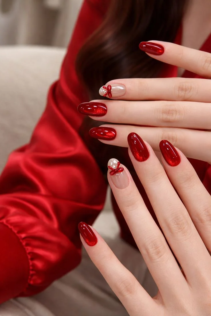 Các mẫu nail Tết