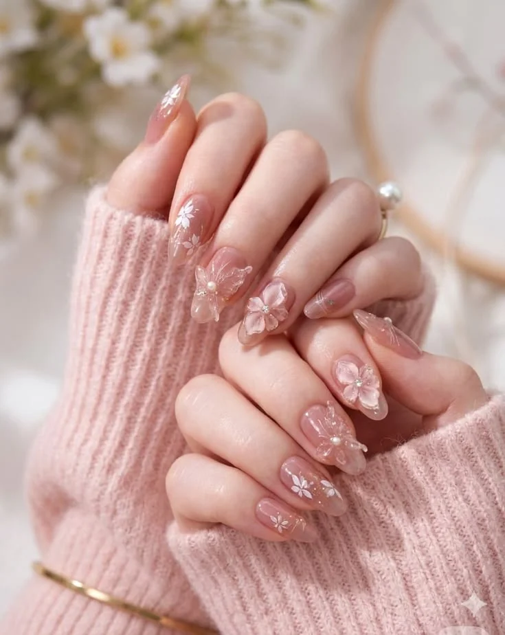 nail Tết nhẹ nhàng