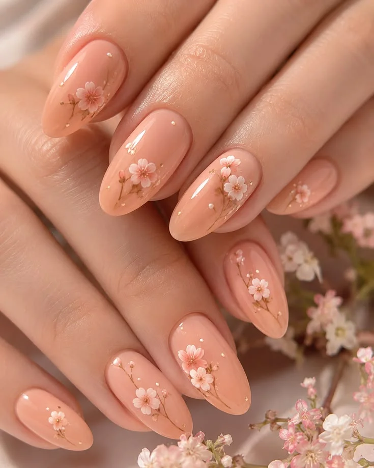 mẫu nail Tết