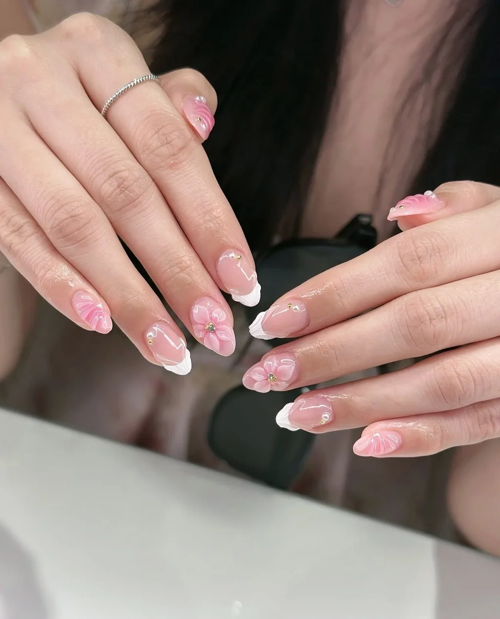 mẫu nail Tết
