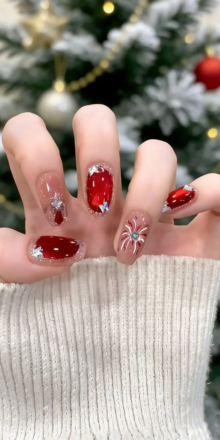 Các mẫu nail đẹp ngày Tết