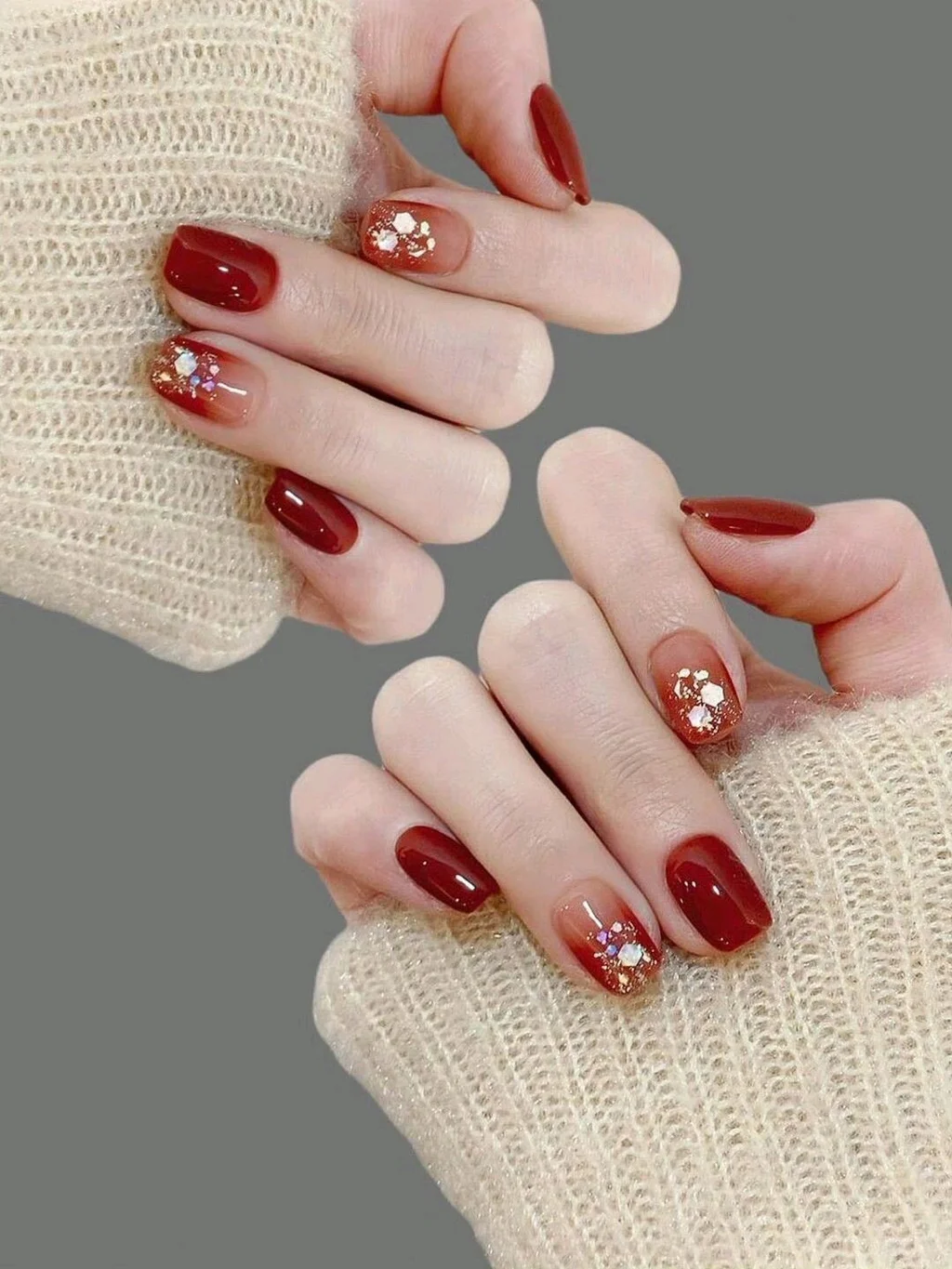 Các mẫu nail đón Tết