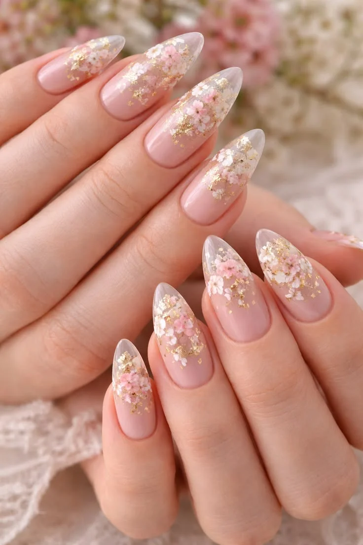 mẫu móng tay Tết