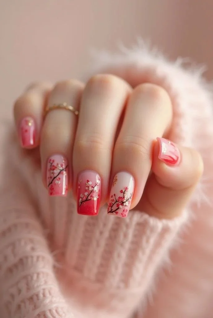 nail Tết nhẹ nhàng