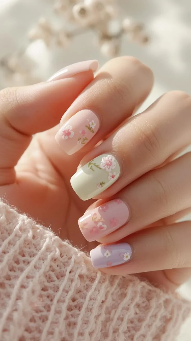 mẫu nail Tết