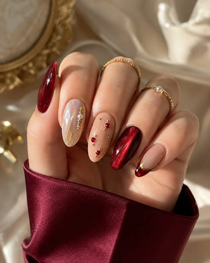 Các mẫu nail đẹp ngày Tết