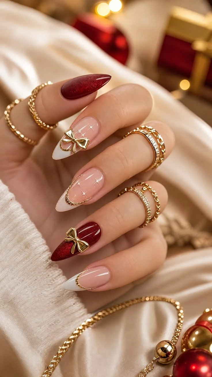 Các mẫu nail đẹp ngày Tết