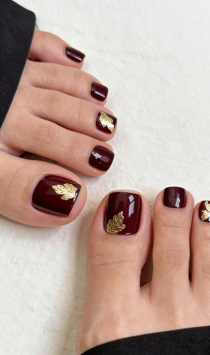 nail chân tết