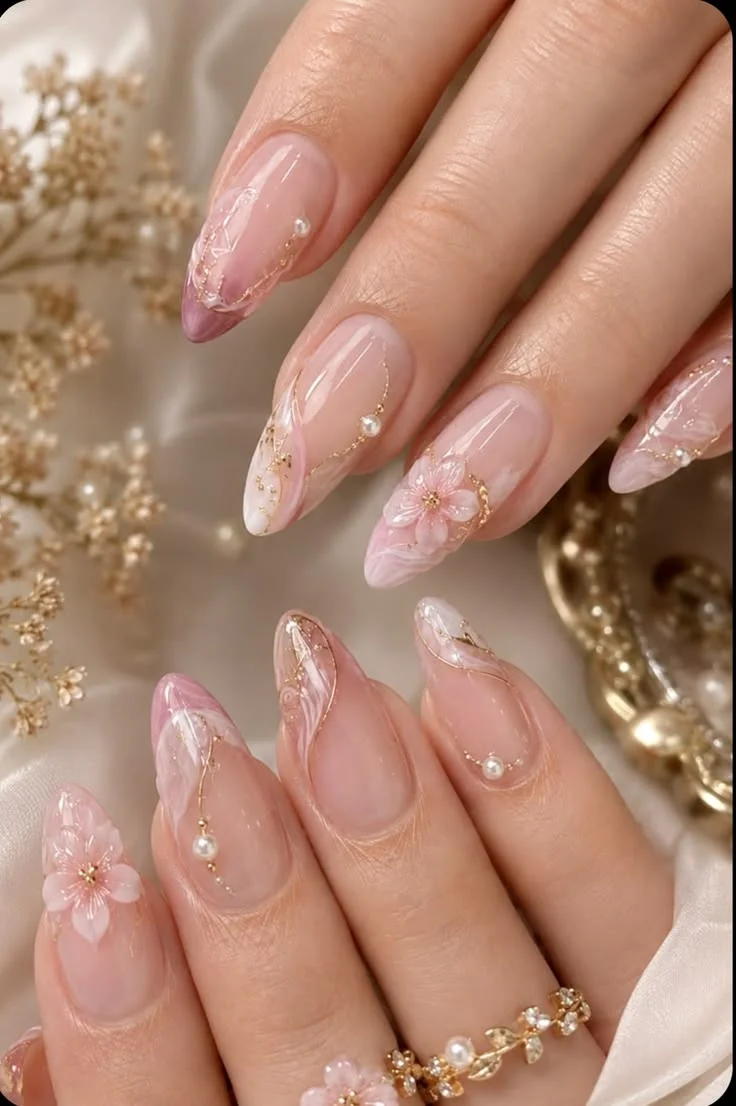 mẫu móng tay Tết
