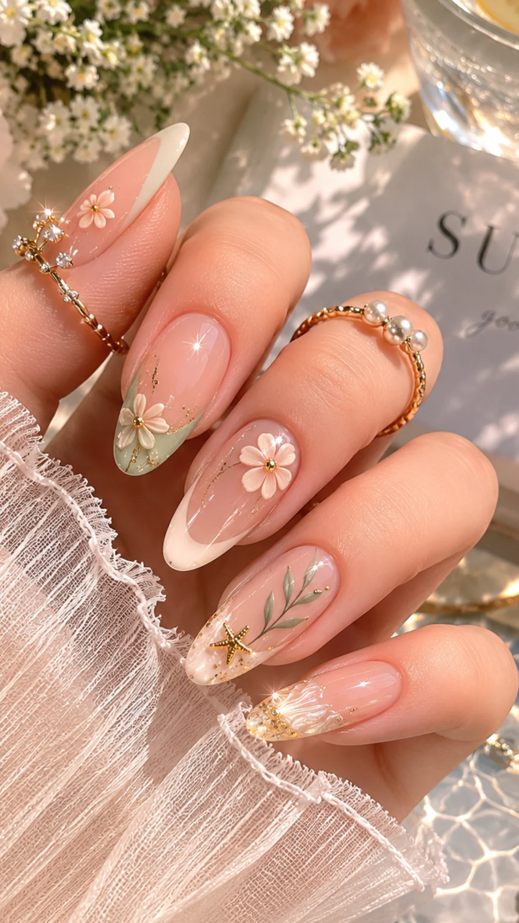 mẫu nail Tết