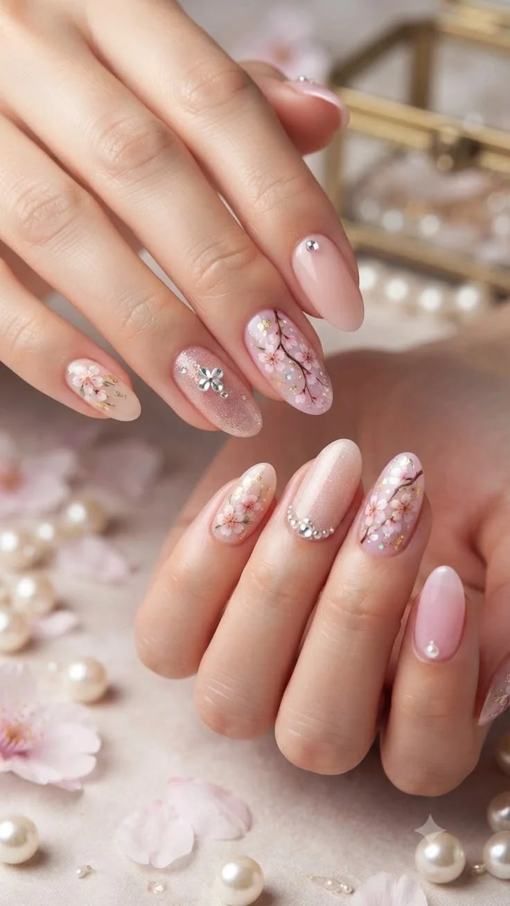 mẫu nail Tết