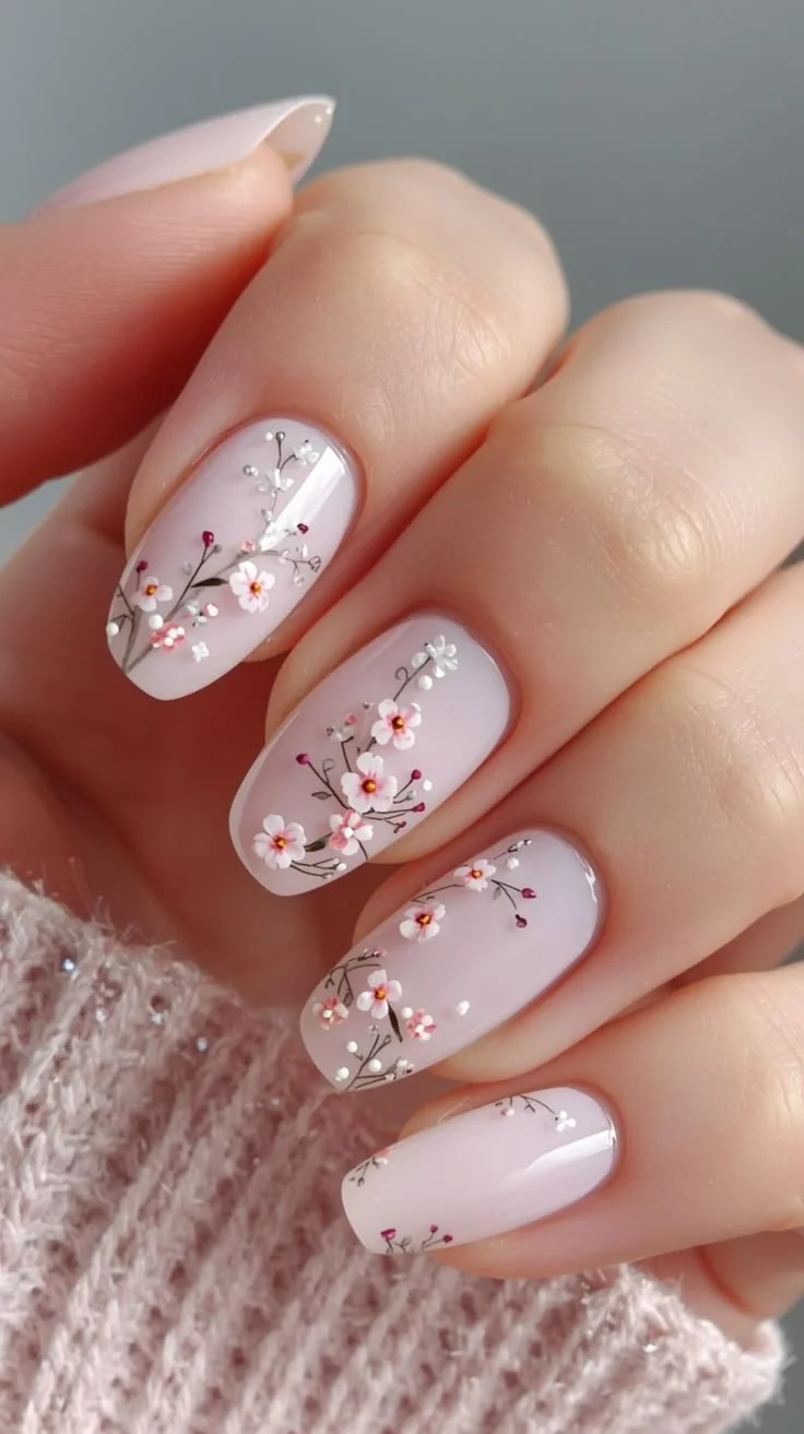 nail Tết nhẹ nhàng