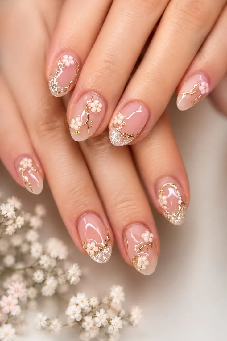 các mẫu nail ngày Tết
