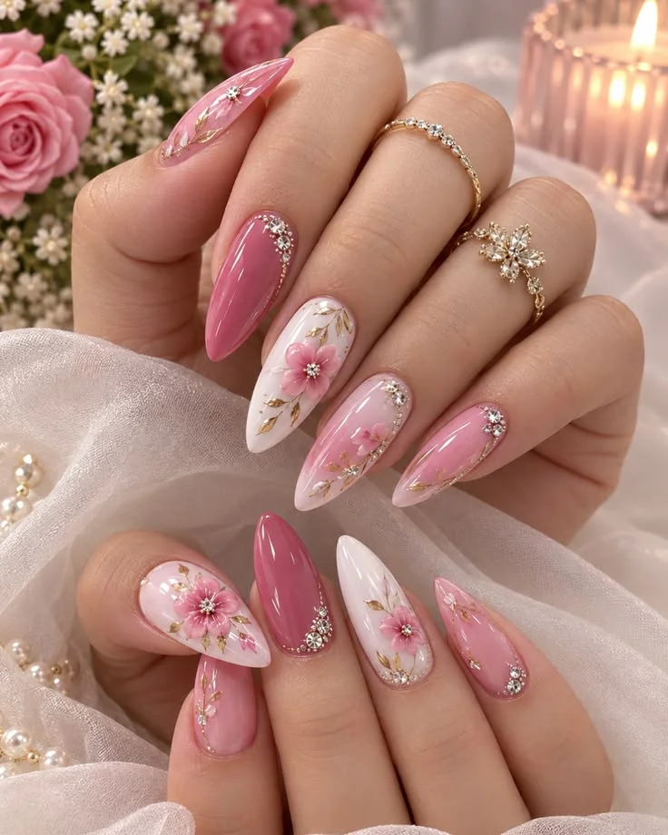 Các mẫu nail Tết đẹp