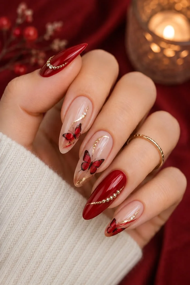 Các mẫu nail Tết đẹp