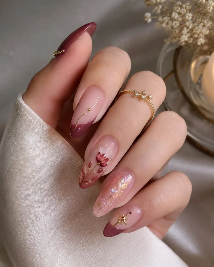 Các mẫu móng tay ngày Tết