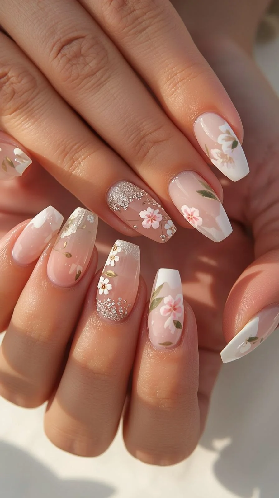 mẫu nail Tết
