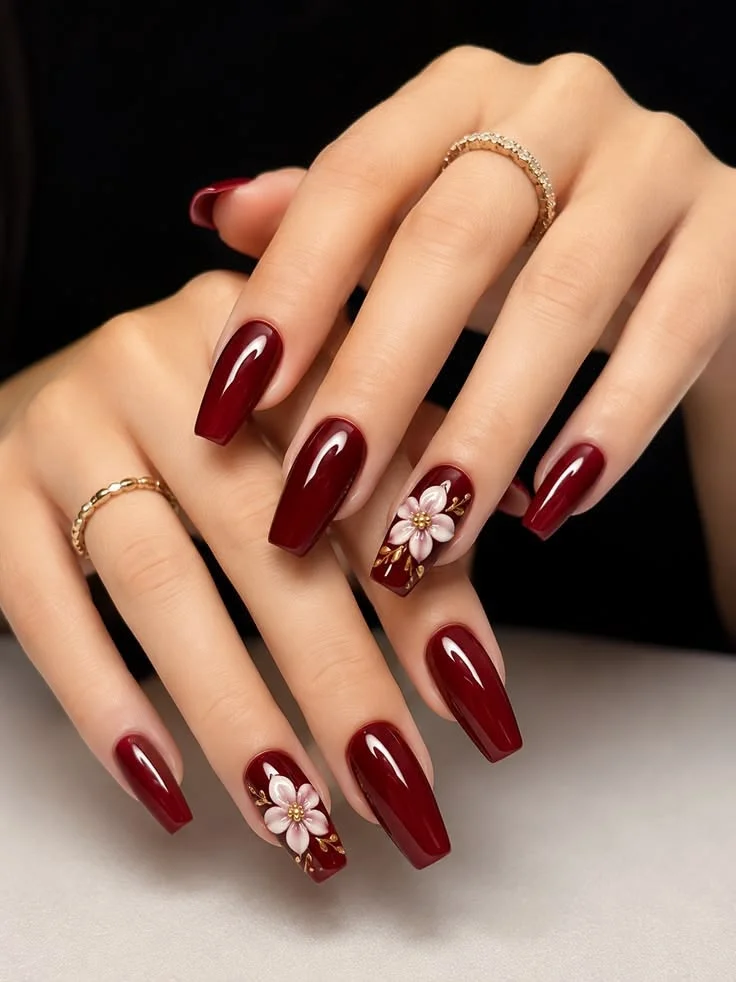 mẫu nail tết đẹp